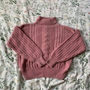Vintage Cable Knit Sweater
